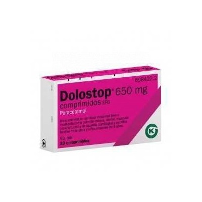 DOLOSTOP 650 MG COMPRIMIDOS...