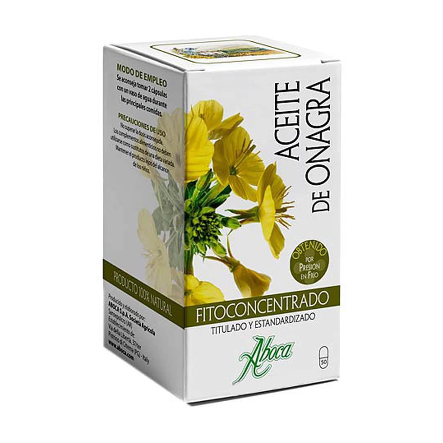 Aboca Fitoconcentrado Aceite de Onagra 50 cápsulas