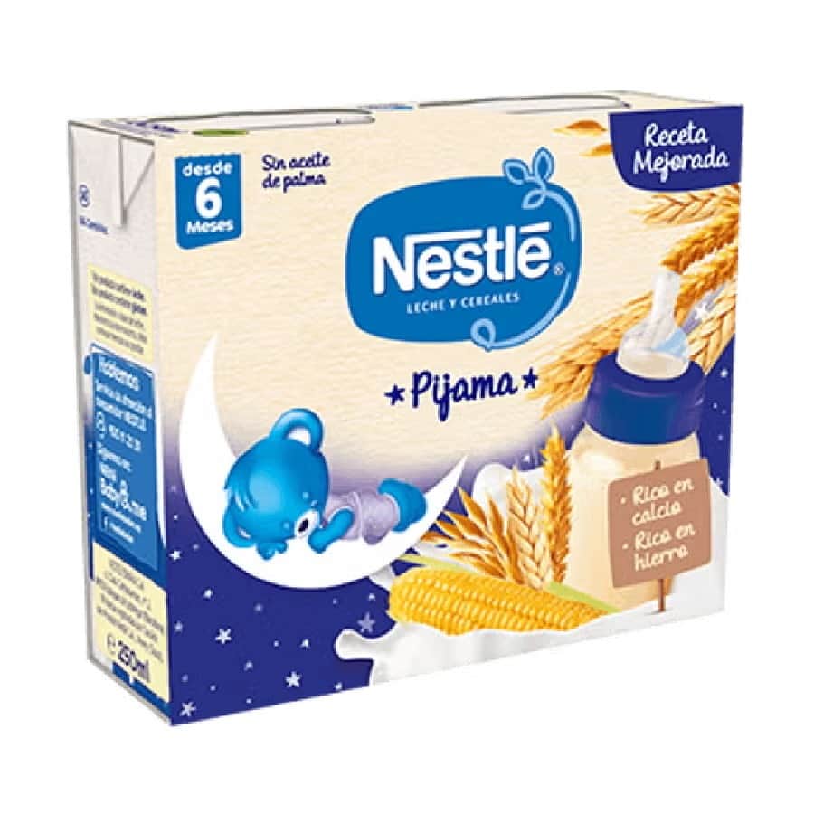 Nestlé Leche y Cereales Pijama 2x250ml