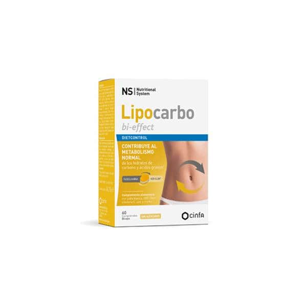 NS Dietcontrol Lipocarbo Bi-Effect 60 comprimidos